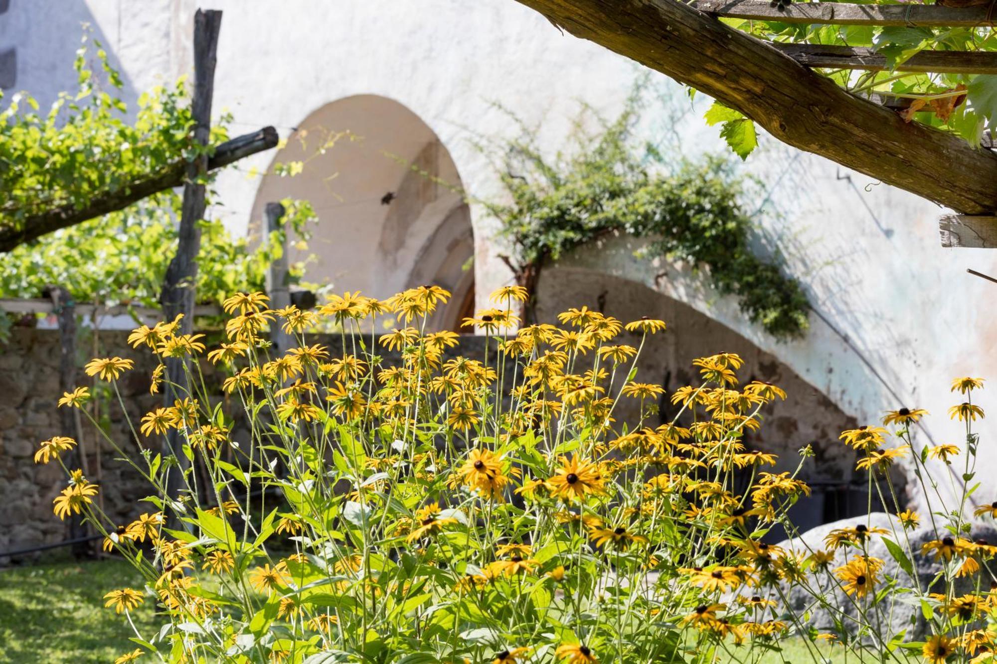 Ferienwohnungen St Hippolyt Mit Hallenbad Algund Exterior foto